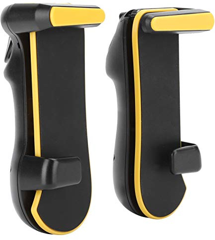 Dioche Auto ClickTablet PC Continuous Gamepad - Full Protection for Tablets - Four Fingers Game Controller - Ideal for/iOS - Lightweight and User-Friendly (Yellow)