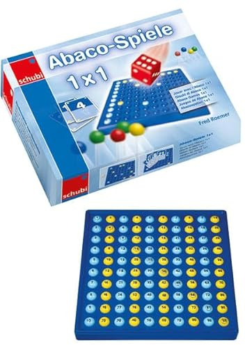 SCHUBI Abaco 1x1 Spiele: mit Abaco (SCHUBI Abaco 1 x 1: Mit dem genialen Abaco-Dreh die Einmaleinsreihen entdecken!)