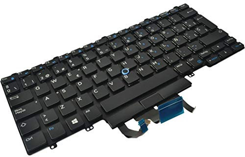 Dell Keyboard, Spanish Castilian, 83 Keys, Backlit, M14ISFBP, 6VTCP (83 Keys, Backlit, M14ISFBP Backlit)