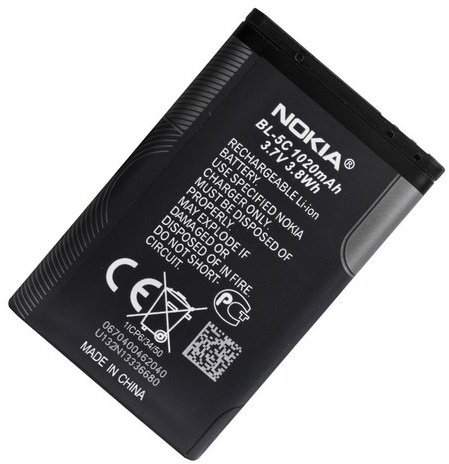 Mobilfunk Krause - Original Akku für Nokia 6030 1020mAh Li-Ionen (BL-5C)