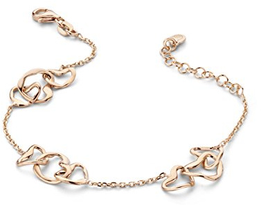 Orphelia Damen-Armband Silber vergoldet rhodiniert 20 cm-ZA-7179/RG