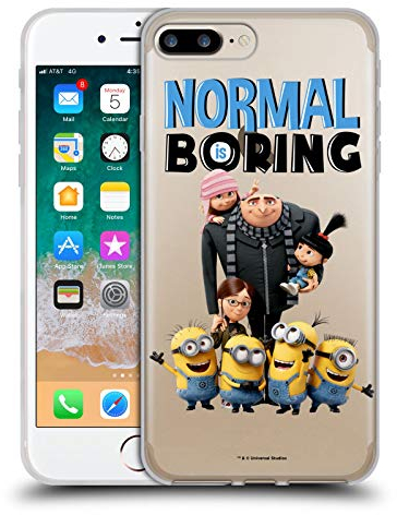 Head Case Designs Offiziell Offizielle Despicable Me Minions Gru's Familie Soft Gel Handyhülle Hülle kompatibel mit Apple iPhone 7 Plus/iPhone 8 Plus