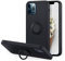 UEEBAI Case for iPhone 12 Pro Max 6.7 inch, Ultra Slim Liquid Silicone Phone Case with 360 Rotatable Ring Holder Kickstand with Magnetic Car Mount Gel Rubber TPU Bumper Shockproof Cover - Black