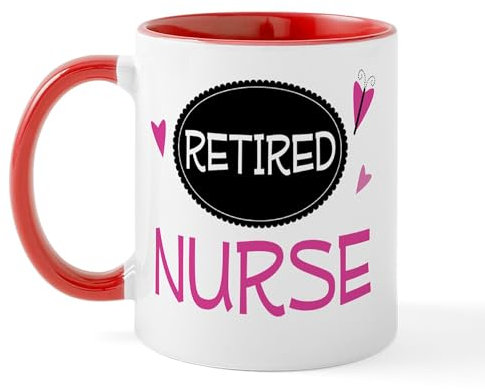 CafePress Retired Nurse Mug 11 oz (325 ml) Ceramic Coffee Mug