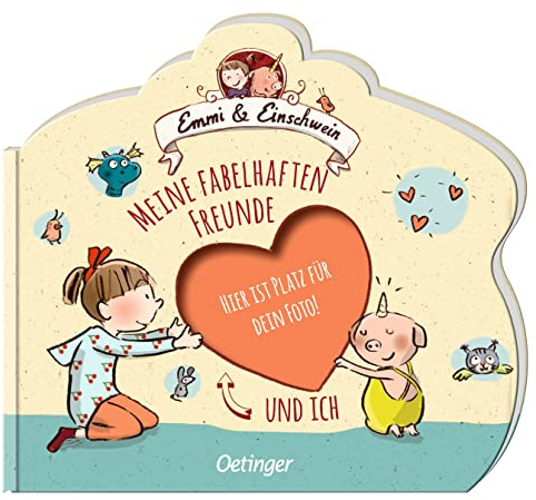 Emmi & Einschwein. Meine fabelhaften Freunde und ich: Konturgestanztes Freundebuch für die Grundschule