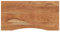 vidaXL Schreibtischplatte, Tischplatte Arbeitsplatte Rechteckig, Platte für Schreibtisch Esstisch, Holzplatte Bürotischplatte, 120x60x2,5cm Massivholz Akazie