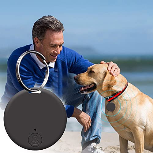SHINEHUA Localisateur d'objets clés Portefeuilles Porte Clés Siffleur Key Finder Localisateur d’Article Trouvez Tout avec facilité Sac clés Bagages pour Valises Clés (Black, Taille Unique)