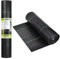 Unkraut Barrier Fabric 1.3x98,4 Fuß Nicht gewebter Stoff Gartengarten Unkraut Barriere Hochleistungs Bodendeckung Schwarz Schwarzes Sonneneinstrahlung Entwässerung umweltfreundliche Landschaftsgestal
