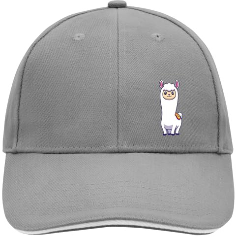 Huuraa Cappy Mütze Lama Comic Geschenk | Baseballkappe Basecap Kappe Geschenkidee Unisex Baseball Cap