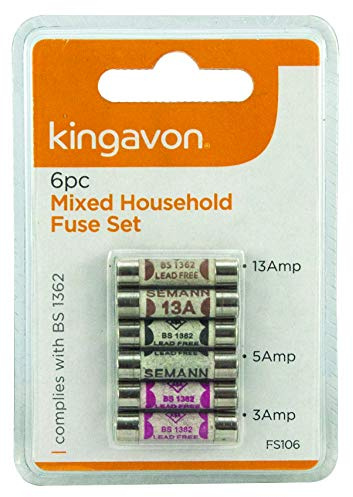 Kingavon BB-FS106 Mixed Household Fuse Set