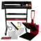 PixMax 72cm Schneideplotter Vinyl Cutter Plotter Vinyl-Schneideplotter Folienplotter Folienschneider & Transferpresse Hitzepresse Heisspresse Flachpresse Textilpresse im Set & Sublimationspapier