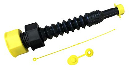 EZ-POUR Standard Spout Replacement (Pack of 1) | Fits 1-3/4 Openings | Compatible With All EZ-POUR® Adapters | Fits Older Vehicle Gas Tanks, Water Jugs Or Gas Cans | Flexible and Durable Replacement
