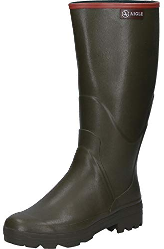 Aigle Chambord Pro 2, Stivali di Gomma da Lavoro Uomo, Kaki, 48 EU