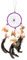 40cm x 11cm Traumfänger Lila Dreamcatcher Indianer Dream Catcher