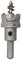 Starrett Tungsten Carbide Tipped Hole Saw - SM29 Sheet Metal Cutter With Arbor & Pilot Drill Bit - For Drilling Stainless Steel Aluminum Alloy - 29 mm