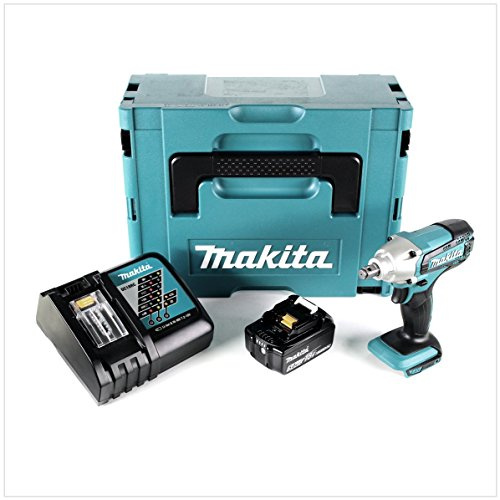 Makita DTW 190 RT1J Akku Schlagschrauber 18V 190Nm + 1x Akku 5,0Ah + Schnellladegerät im Makpac 2