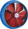 Gebläse Axialventilator Ventilator Lüfter Industrie Abluft Leise ø250 1200m³/h