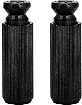 2 Stücke Gitarre Tremolo 8mm Einstellbare Elektrische Gitarre Tremolo Bridge Studs Anker( Schwarz)