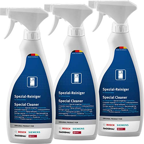 3 x Bosch Siemens Special Cleaner 00311888 for refrigerators (3 x 500 ml)