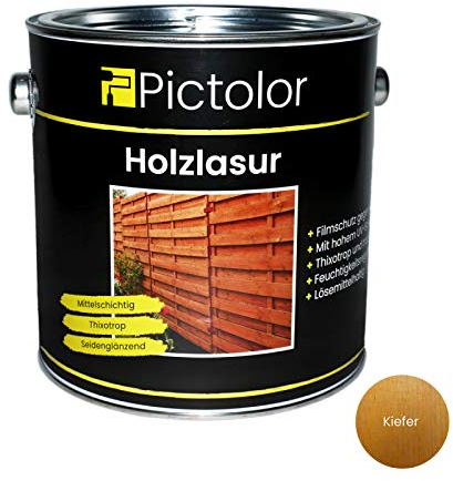 Pictolor Holzlasur 2,5 Liter Kiefer