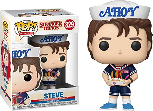 Funko Pop! 41047 Television: Stranger Things Steve with Hat & USS Butterscotch Exclusive