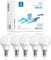 Aigostar E14 Small Edison Screw Golf Ball Bulb, G45 SES LED Light Bulbs 7W(49W Equivalent) 620LM, 6500K Cool White E14 LED Bulb, 5 Pack