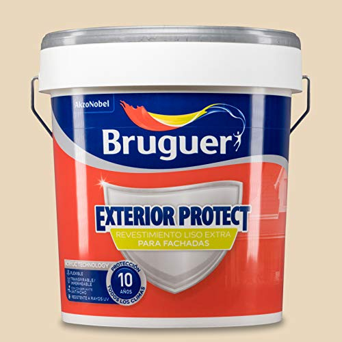 Bruguer Exterior Protect Revesimiento exterior Liso Extra Hueso 15 L