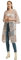 Anna-Kaci Womens Long Embroidered Lace Kimono Cardigan with Half Sleeves, Tan, OneSize