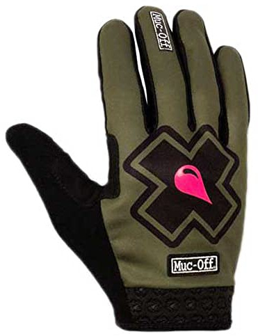 Muc-Off, MTB Gloves-Green XS Unisex Erwachsene, Natur