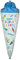 Folat 66089 Folienballon Schulanfang - 110 cm