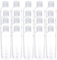 Palm Safe 20 pcs 100ml/3.5 OZ Clear Plastic Travel Bottles, Durable Recyclable BPA Free Storage Bottles, Empty Refillable Containers with Flip Cap Leak Proof for Toiletries
