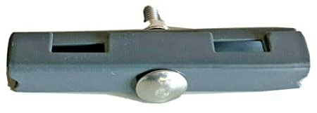 Verbinder Gittermatten Anthrazit 7016 für Doppelstabmattenzaun Endlosverbinder