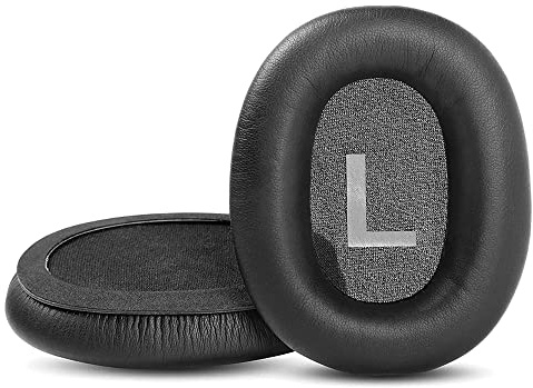 HTINDUSTRY Premium Ersatz Ohrpolster Kissen Kompatibel mit Mpow H10 H12 Wireless Kopfhörer Ohrpolster mit weicher Protein Leder und Memory-Schaum