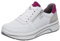 ara Damen Sapporo Sneaker, Weiss,PINK,Pebble, 42 EU Weit