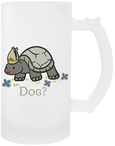 Turtle Pope Transparent Bier Becher Mit Griff Beer Mug With Handle