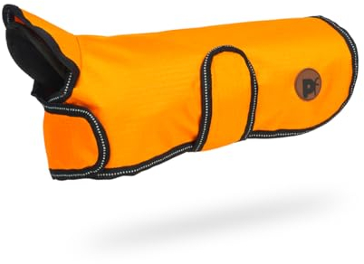 Petface Outdoor Paws 2 In 1 Dog Coat, Orange, 35 cm (Pack of 1)