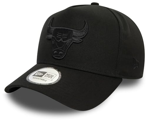 New Era E-Frame Snapback Cap - Mono Chicago Bulls