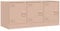 vidaXL Mobile Porta TV Rosa 99x39x44 cm in Acciaio, supporto TV, mobile HiFi, consolle TV, credenza TV, mobile dispositivi multimediali