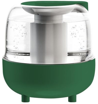 Humidificador inalámbrico - Elegante aire acondicionado de mesa de noche, humidificador portátil | Refuerzo de humedad ultrasilencioso, humidificador de niebla relajante para un sueño acogedor, humidi