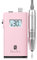 MELODYSUSIE Scamander Nail Drill Electric Nail Files Portable Rechargeable E File Kit 30000RPM, Professional Electric Manicure and Pedicure Set Electronic Equipment for Acrylic Nails, UK (Pink)