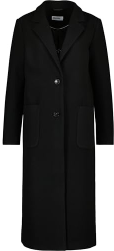 ALIFE and Kickin DierdreAK A Coat – Damen Wintermantel – Lange Winterjacke für Kalte Tage – Mantel für Herbst & Winter – Perfekt für Freizeit & Alltag Black M