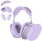 Custodia 3 in 1 per cuffie Airpods Max, protezione anti-graffio per auricolari, copertura per auricolari, accessorio per Apple Airpod Max (viola)