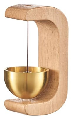 Shopkeeper Door Chime | Magnetic Doorbell Ring | Wood Door Chime Hanging Magnetic Door Bell Jingle Bells | Wooden Front Door Ornaments Hangings Decoration for Business When Entering