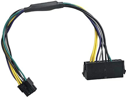 24 Pin to 8 Pin PSU Main Power Supply ATX Adapter Cable Cable for Dell Motherboards