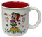 Tazza Minnie Disney tema natale modello mug in ceramica tazzone ciotola da colazione 414 ml per bambini