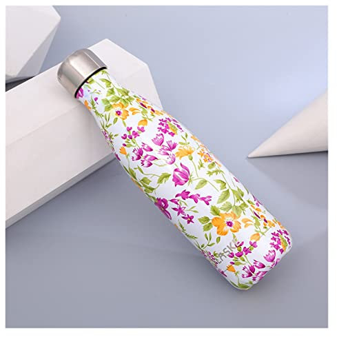 WDWDW Bouteille d'eau Isotherme en Acier Inoxydable avec Isolation sous Vide