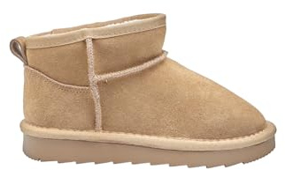 BATA Stivaletto da bambina in eco pelliccia, scarpa invernale calda e comoda