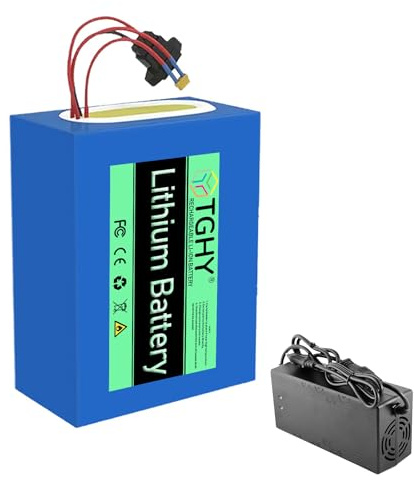 TGHY 72V Elektromotorrad-Akku 72V 12Ah 15Ah 20Ah 25Ah 30Ah 35Ah 40Ah 45Ah Lithium-Ionen-Akku für E-Bikes (50W-3250W) Moped- und Dreiradmotoren,72v12ah