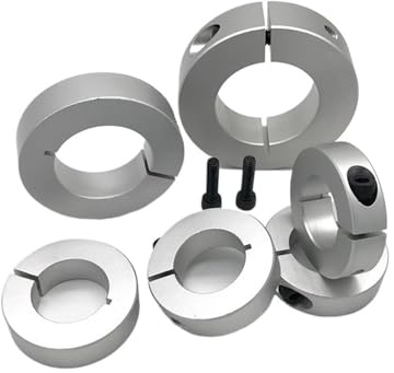 YANGC 1 stücke Offener Typ Festen Ring Licht Lager Grenze Hülse Verriegelungshülse Aluminium Automatische Ring Positionierung Welle Kragen Mit schlitz(17-35-12)