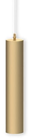 Maytoni Tube Pendelleuchte Matt Gold | 1x GU10 exkl., Alu, Ø60mm, IP20